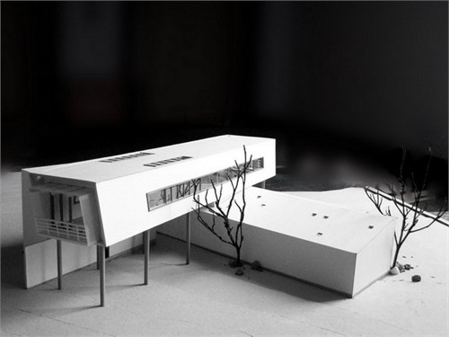 建筑模型制作過程更新07 從細(xì)節(jié)刻畫到整體展示