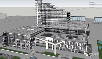 精益求精 1017辦公建筑SU精細(xì)模型解析