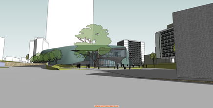 精品大學(xué)校園建筑 美術(shù)館 圖書館 演藝樓等 su模型庫精品區(qū) sketchup吧 sketchup中國門戶網(wǎng)站